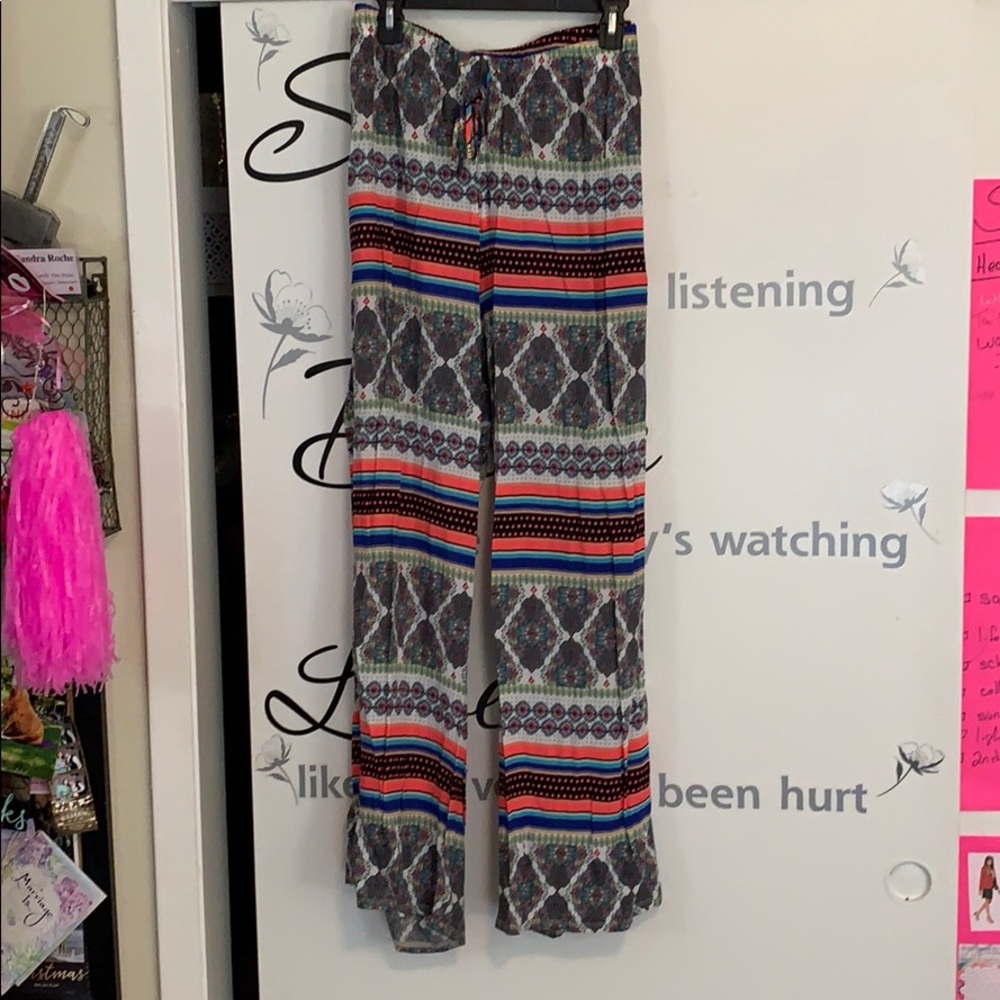 Colorful lightweight pants great for beach